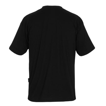 Black - Back - Mascot Unisex Adult Crossover Jamaica T-Shirt (Pack of 10)