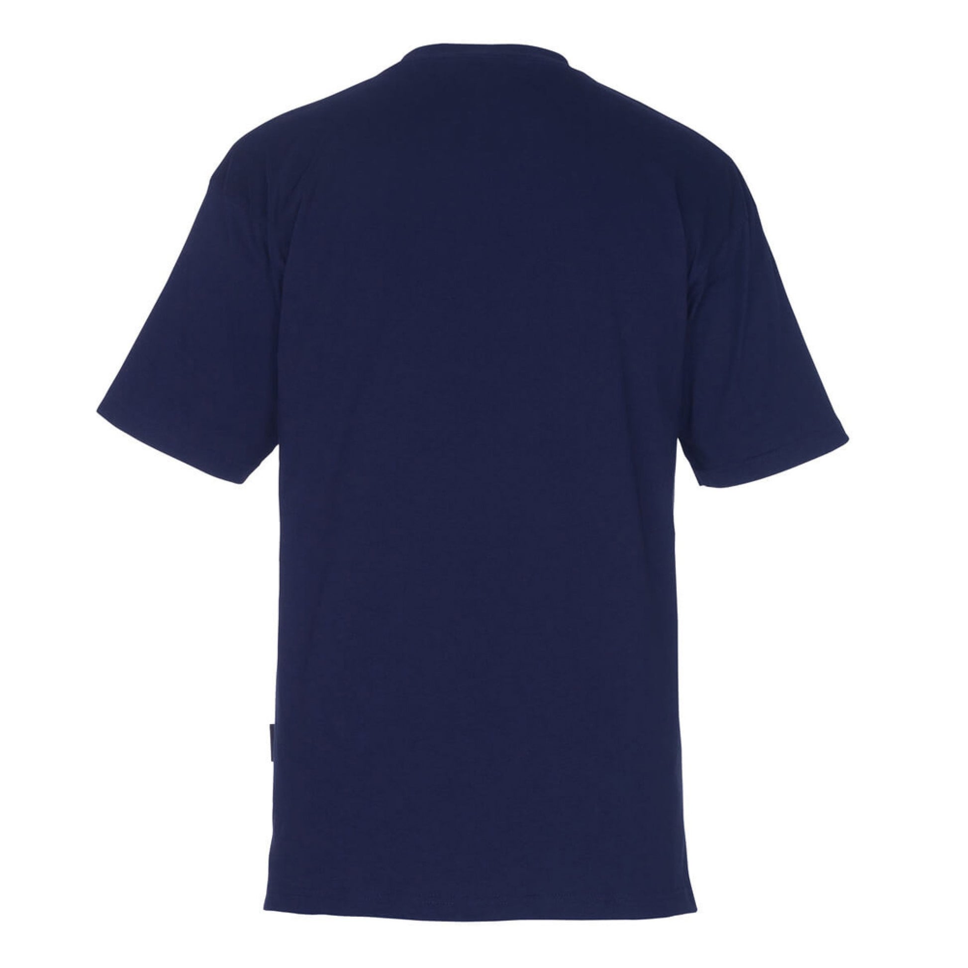 Navy - Back - Mascot Unisex Adult Crossover Java T-Shirt (Pack of 10)