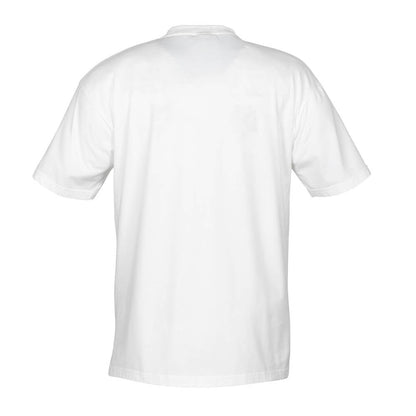 White - Back - Mascot Unisex Adult Crossover Java T-Shirt (Pack of 10)