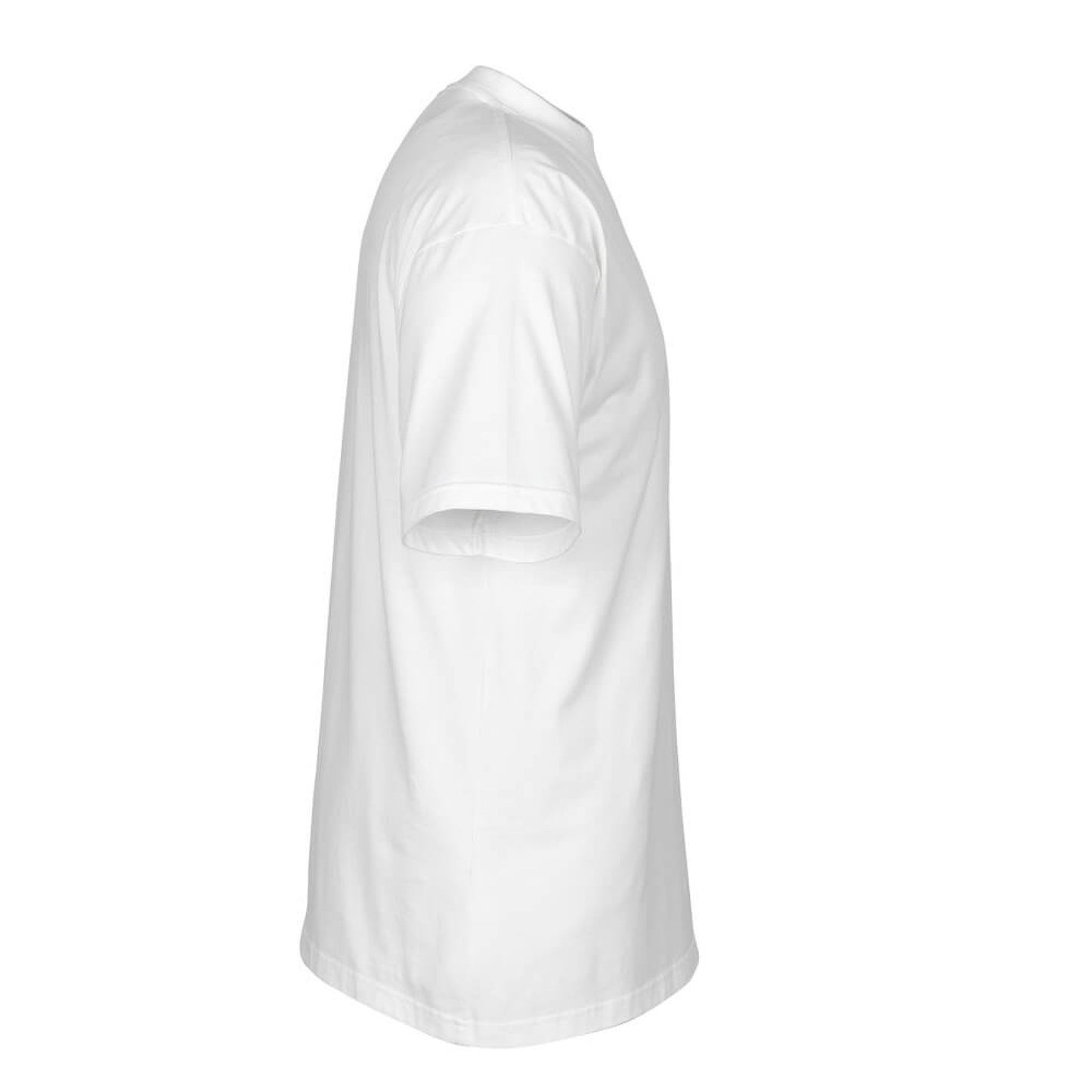 White - Lifestyle - Mascot Unisex Adult Crossover Java T-Shirt (Pack of 10)
