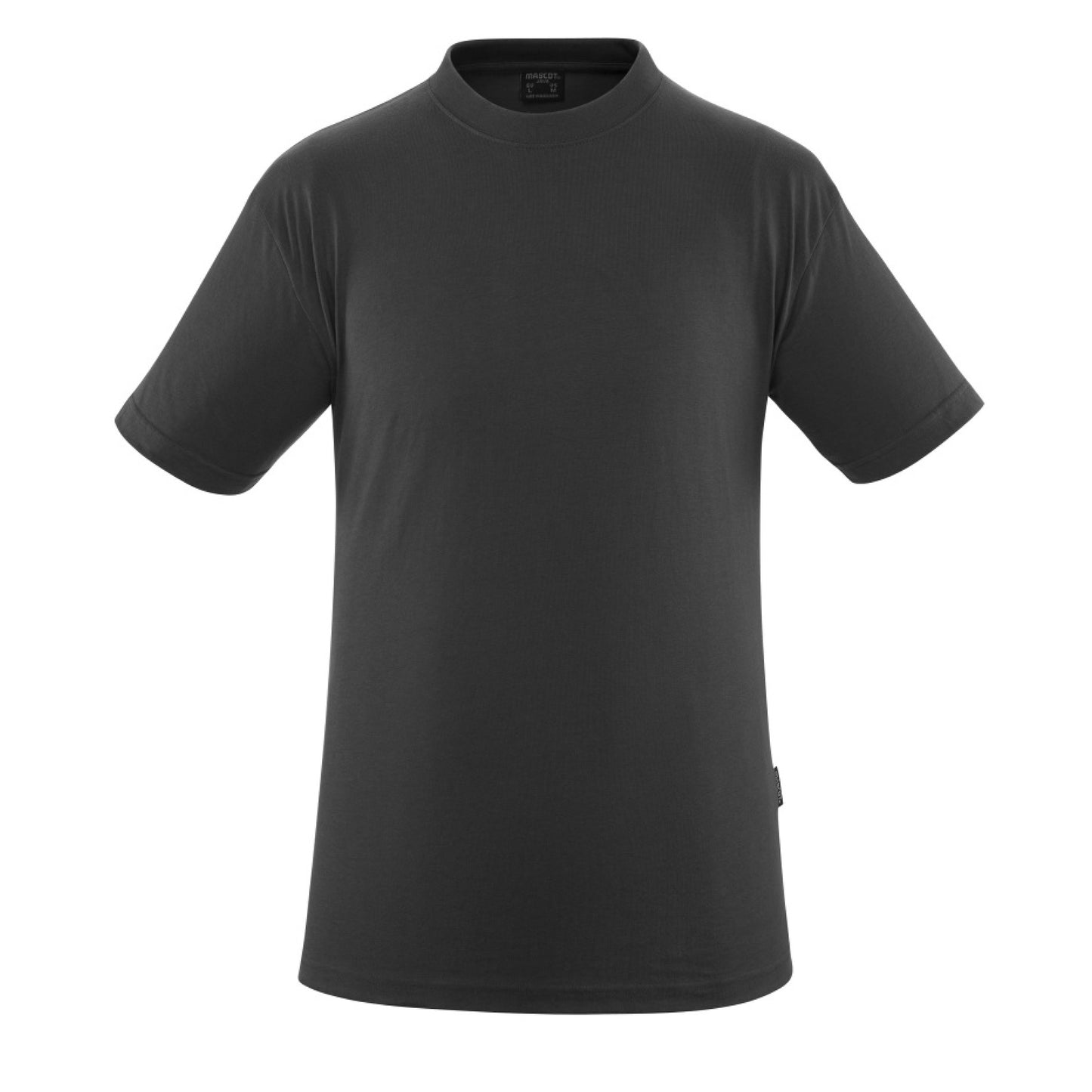 Black - Front - Mascot Unisex Adult Crossover Java T-Shirt (Pack of 10)