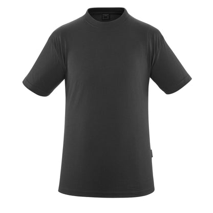 Black - Front - Mascot Unisex Adult Crossover Java T-Shirt (Pack of 10)