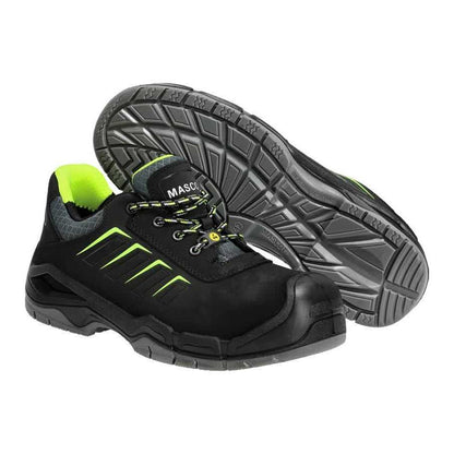 Black - Pack Shot - Mascot Unisex Adult Mont Blanc Nubuck Safety Shoes