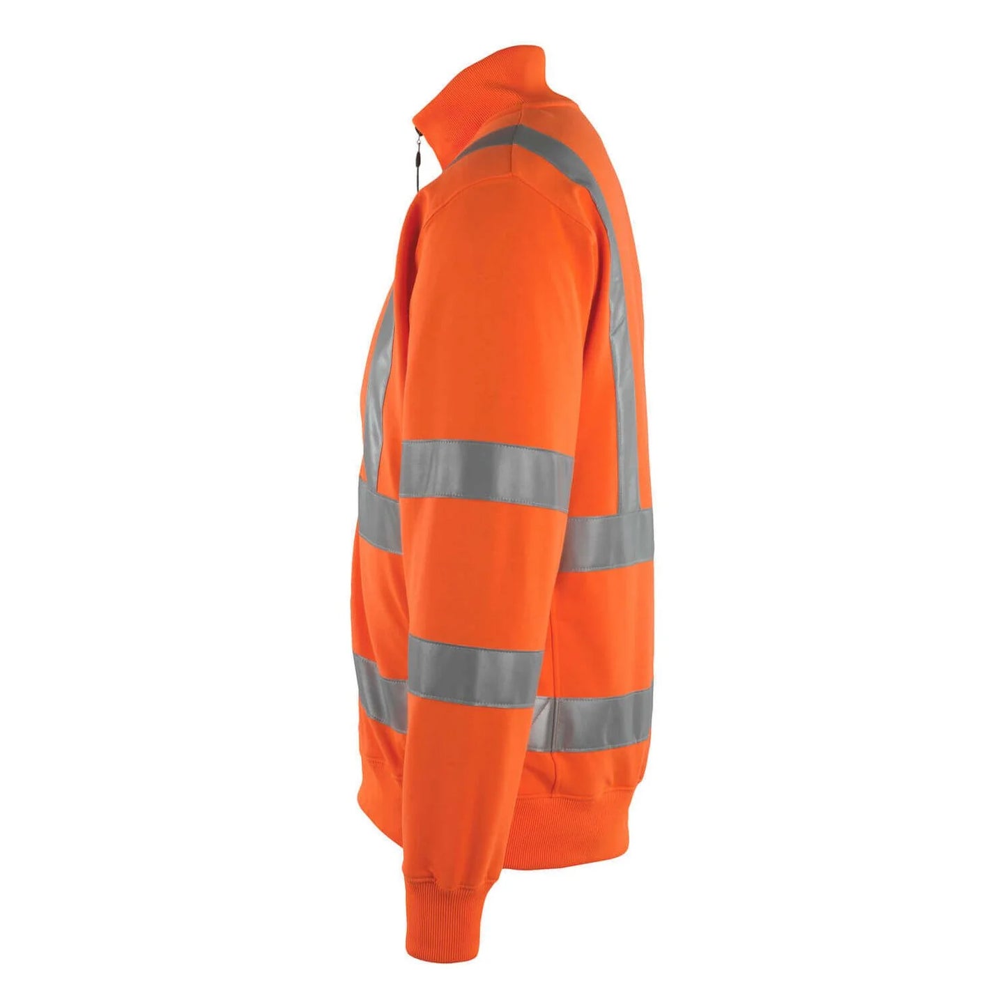 Hi Vis Orange - Side - Mascot Mens Maringa Safety Sweatshirt