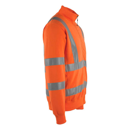 Hi Vis Orange - Lifestyle - Mascot Mens Maringa Safety Sweatshirt