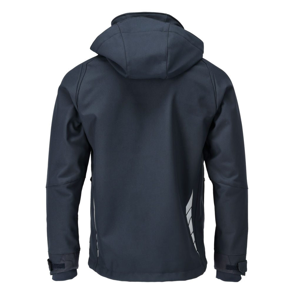 Dark Navy - Back - Mascot Mens Blackpool Hardwear Softshell Jacket