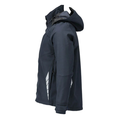 Dark Navy - Side - Mascot Mens Blackpool Hardwear Softshell Jacket