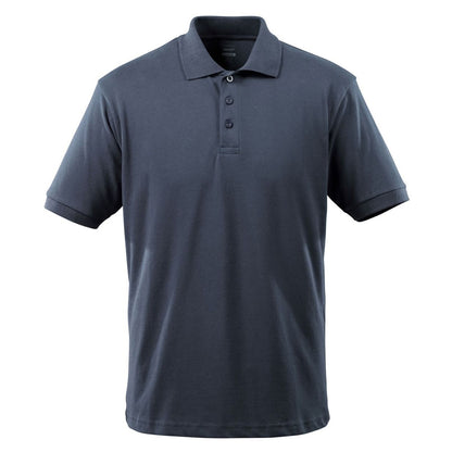 Dark Navy - Front - Mascot Mens Crossover Bandol Polo Shirt