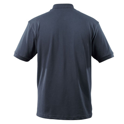Dark Navy - Back - Mascot Mens Crossover Bandol Polo Shirt