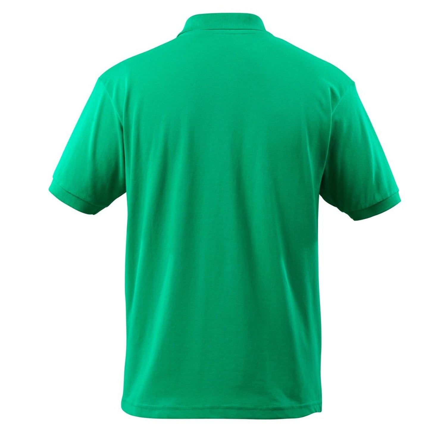Grass Green - Back - Mascot Mens Crossover Bandol Polo Shirt
