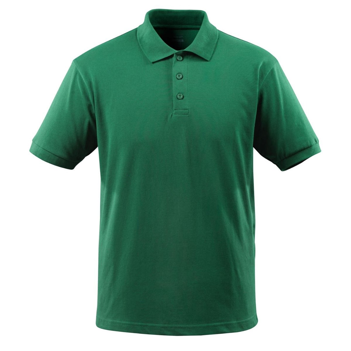 Green - Front - Mascot Mens Crossover Bandol Polo Shirt