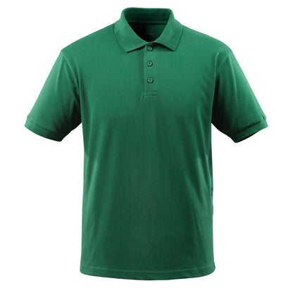 Green - Front - Mascot Mens Crossover Bandol Polo Shirt