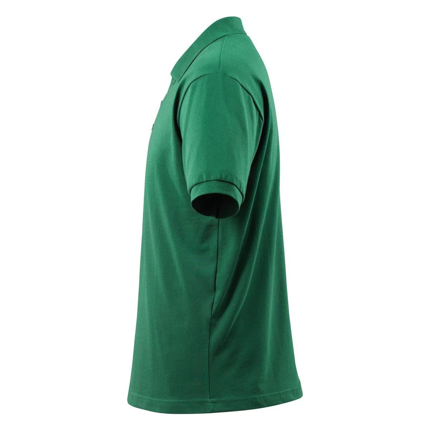Green - Side - Mascot Mens Crossover Bandol Polo Shirt