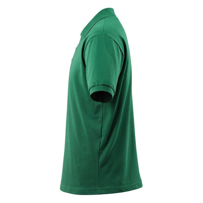 Green - Side - Mascot Mens Crossover Bandol Polo Shirt