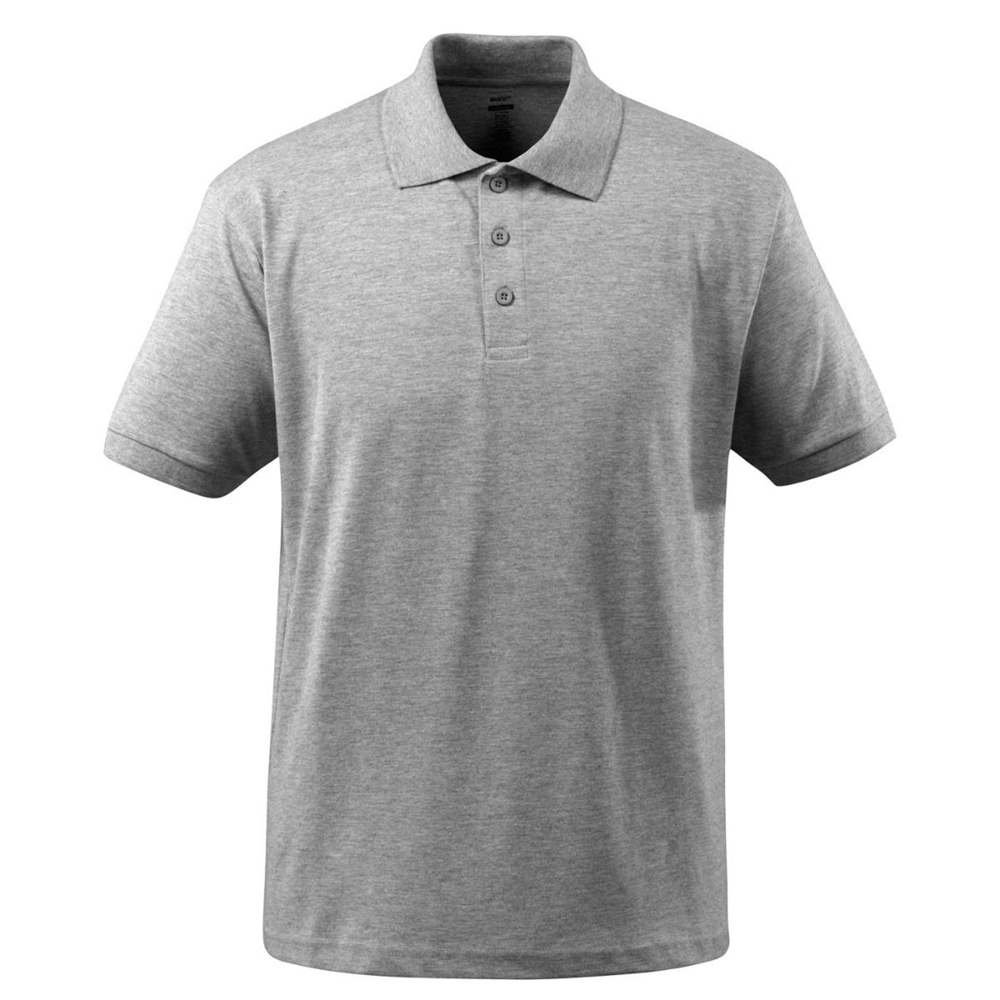 Grey - Front - Mascot Mens Crossover Bandol Polo Shirt