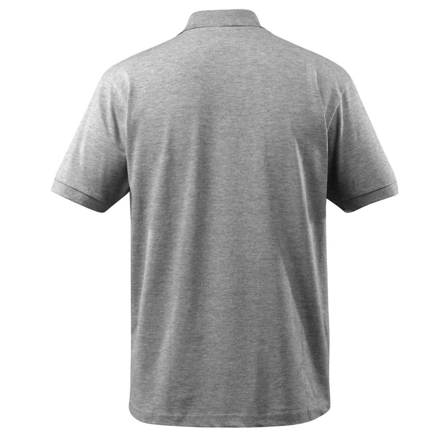 Grey - Back - Mascot Mens Crossover Bandol Polo Shirt