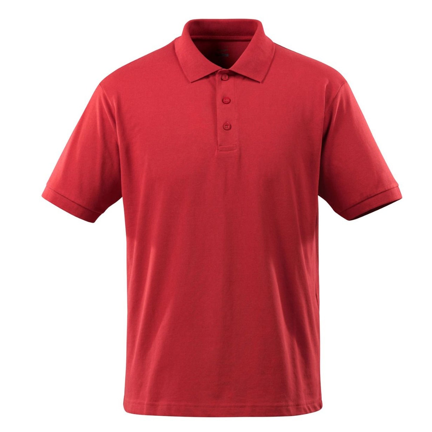 Red - Front - Mascot Mens Crossover Bandol Polo Shirt