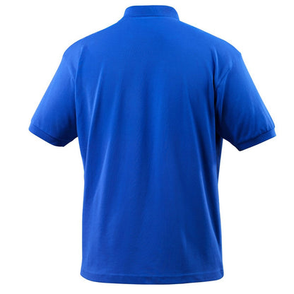 Royal Blue - Back - Mascot Mens Crossover Bandol Polo Shirt