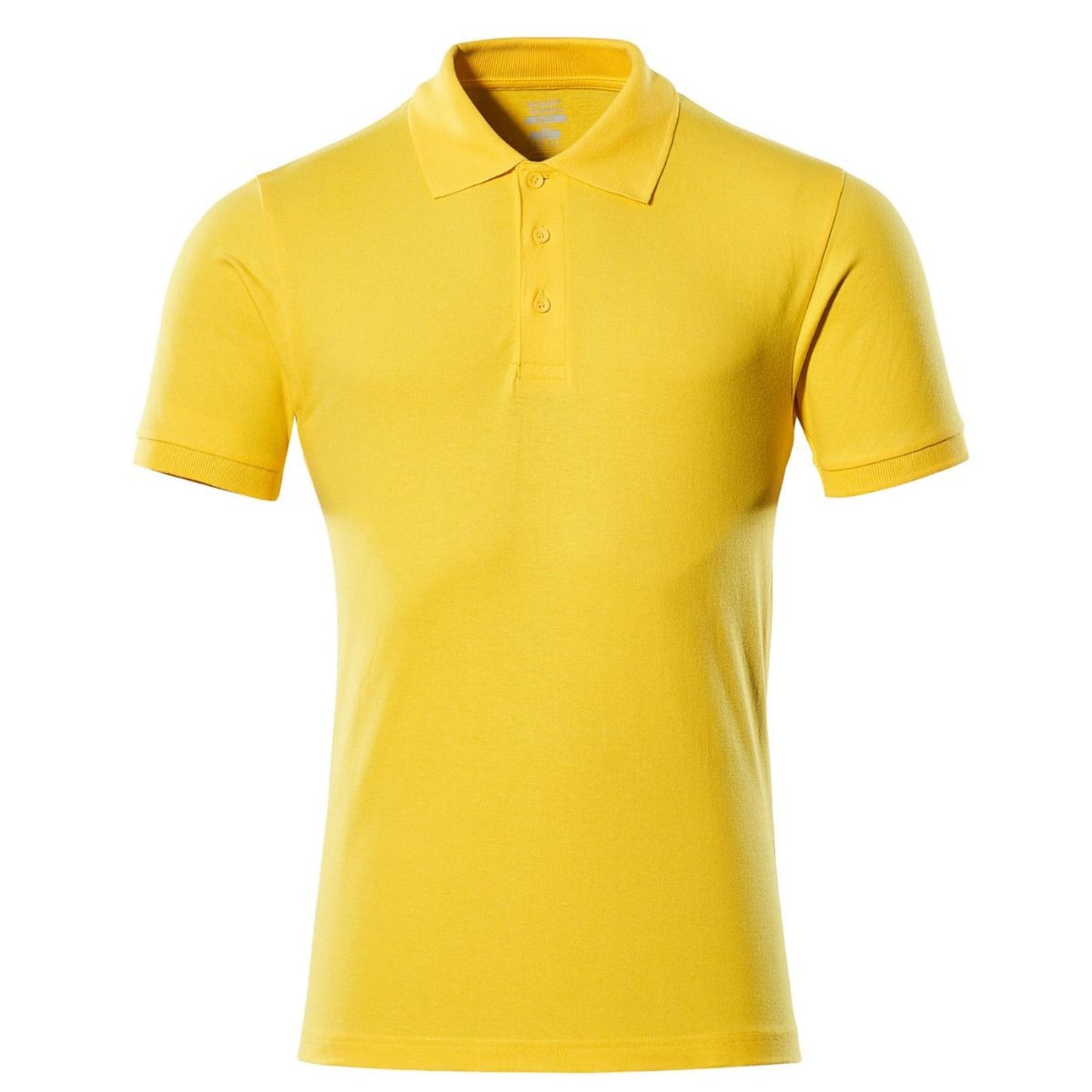 Sunflower Yellow - Front - Mascot Mens Crossover Bandol Polo Shirt