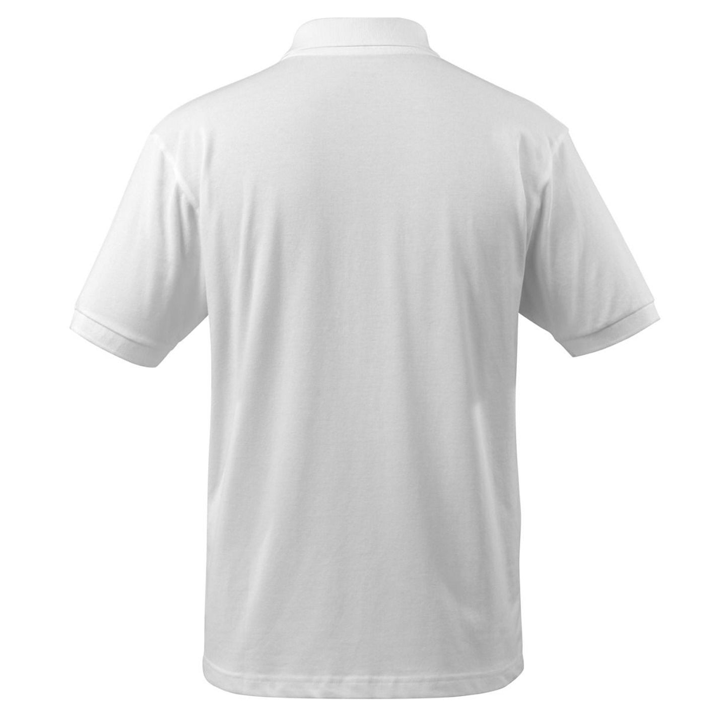 White - Back - Mascot Mens Crossover Bandol Polo Shirt