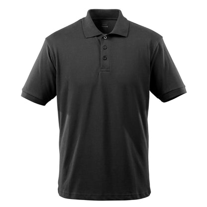 Black - Front - Mascot Mens Crossover Bandol Polo Shirt
