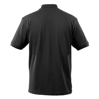 Black - Back - Mascot Mens Crossover Bandol Polo Shirt