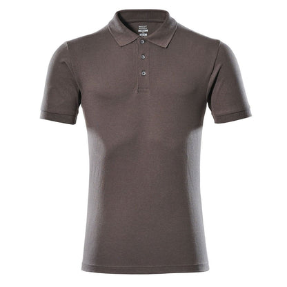 Dark Anthracite - Front - Mascot Mens Crossover Bandol Polo Shirt