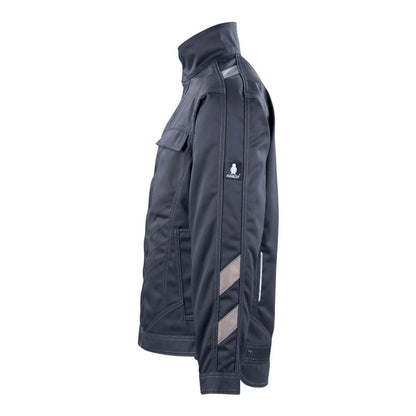 Dark Navy - Side - Mascot Mens Unique Mainz Work Jacket