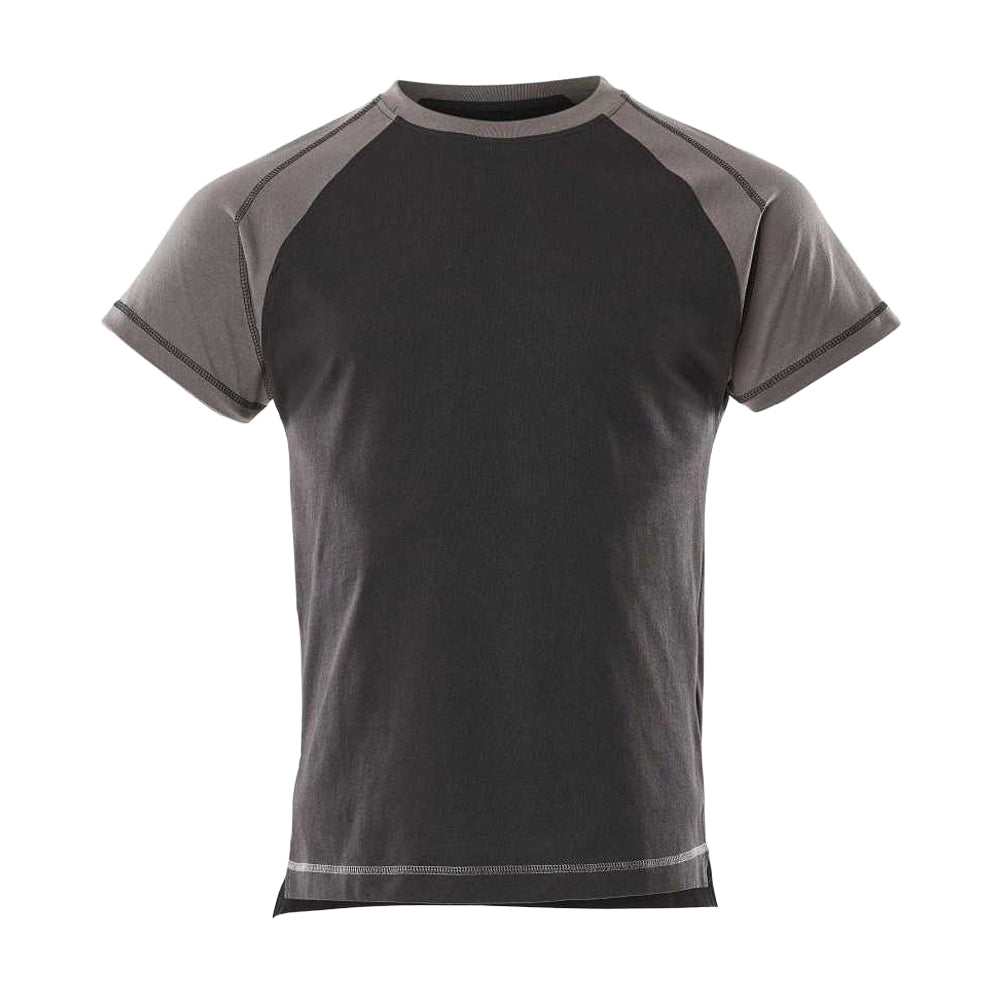 Black-Anthracite - Front - Mascot Mens Albano Image T-Shirt