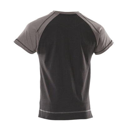 Black-Anthracite - Back - Mascot Mens Albano Image T-Shirt