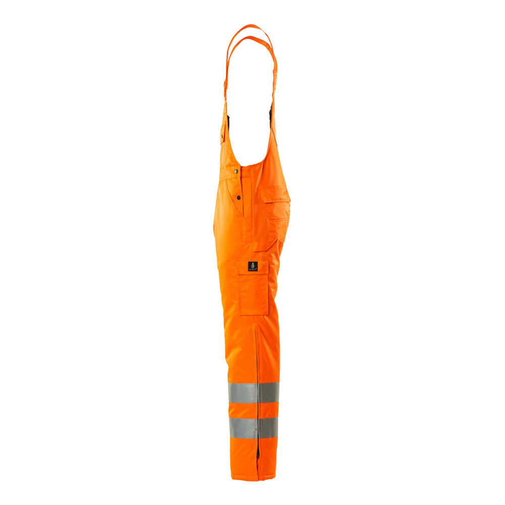 Hi Vis Orange - Lifestyle - Mascot Unisex Adult Safe Arctic Winter Bib And Brace Overall