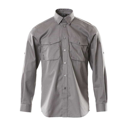 Anthracite - Front - Mascot Mens Crossover Mesa Shirt
