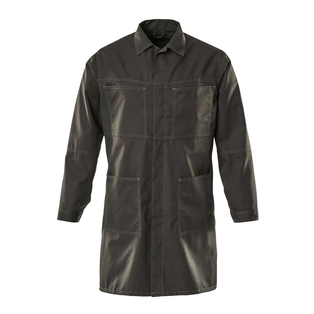 Dark Anthracite - Front - Mascot Unisex Adult Gladstone Light Long Work Tunic