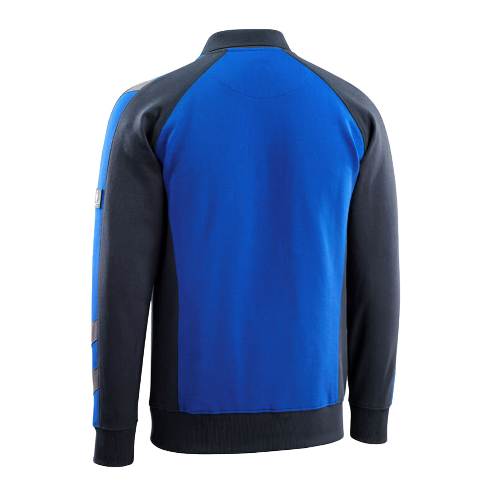 Royal Blue-Dark Navy - Back - Mascot Mens Unique Magdeburg Polo Sweatshirt