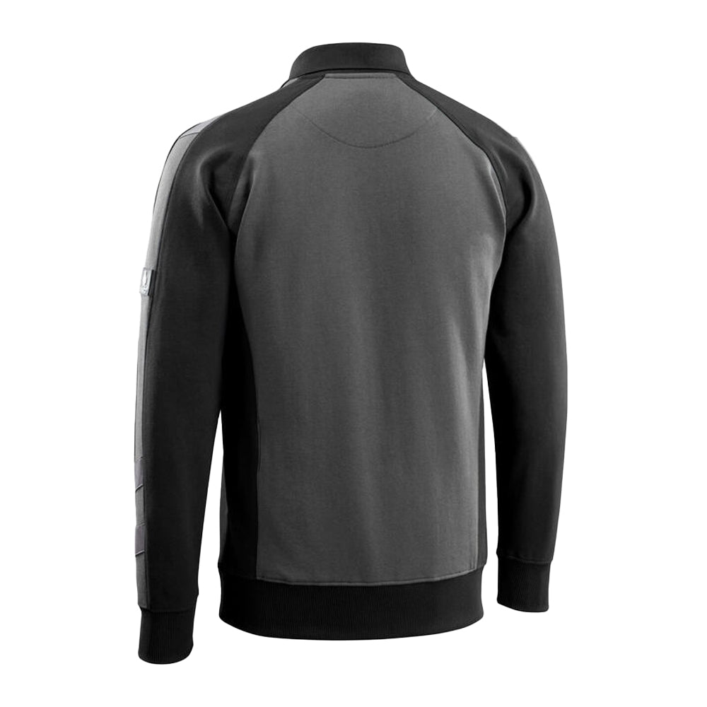 Dark Anthracite-Black - Back - Mascot Mens Unique Magdeburg Polo Sweatshirt