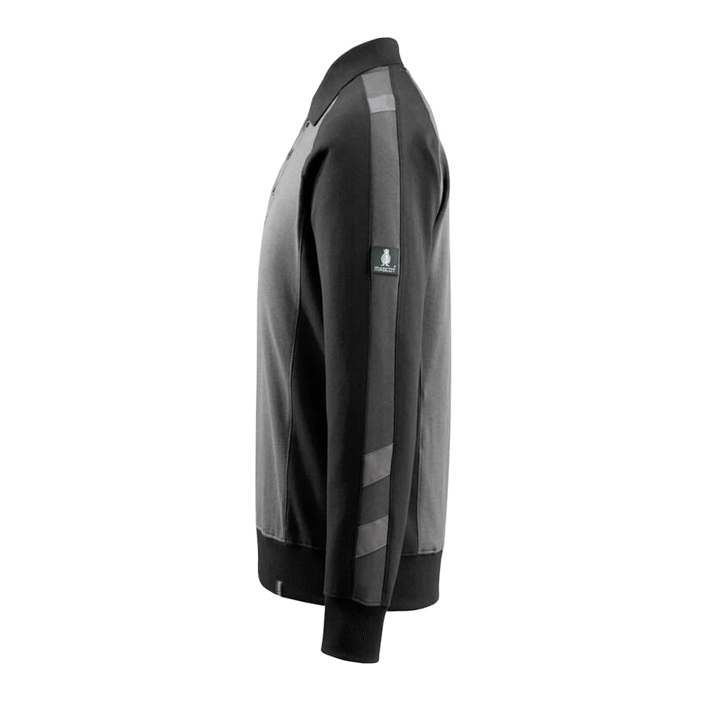 Dark Anthracite-Black - Lifestyle - Mascot Mens Unique Magdeburg Polo Sweatshirt