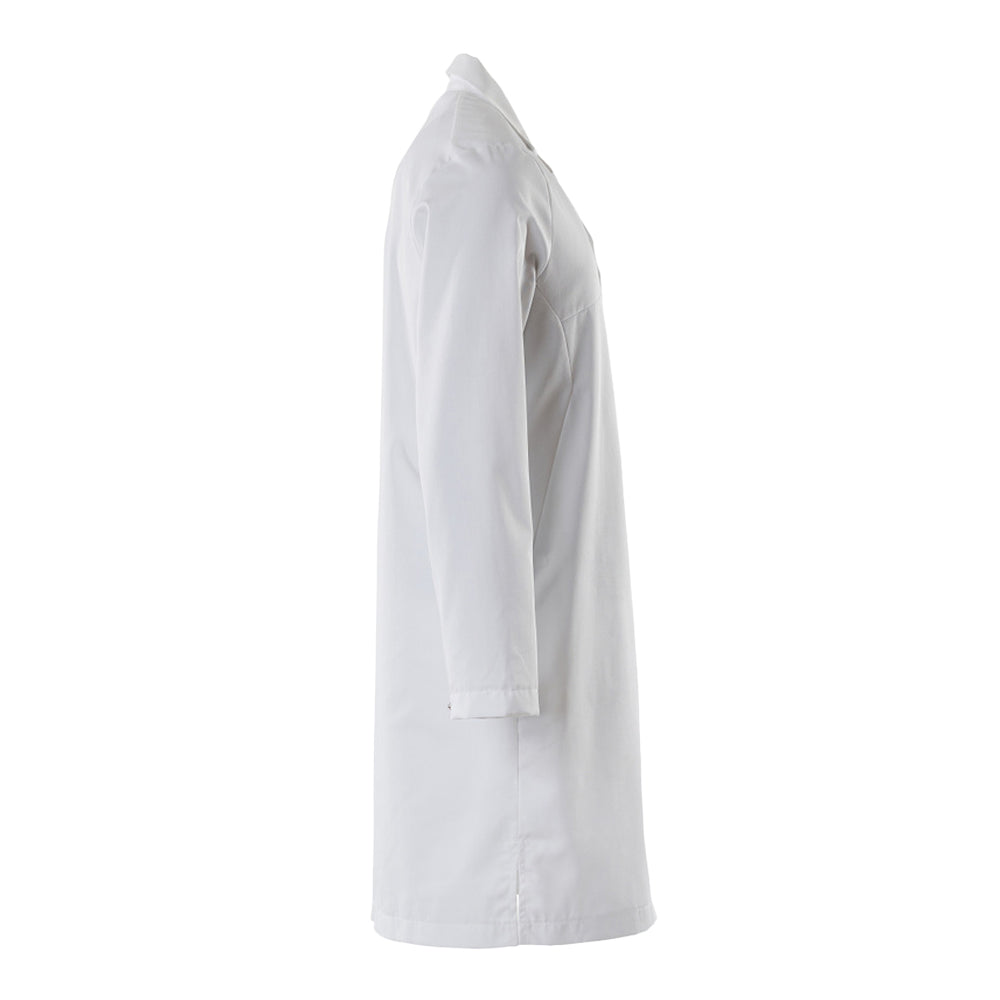 White - Side - Mascot Mens Food & Care Coat