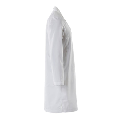 White - Side - Mascot Mens Food & Care Coat