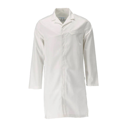 White - Front - Mascot Smock Food & Care Coat