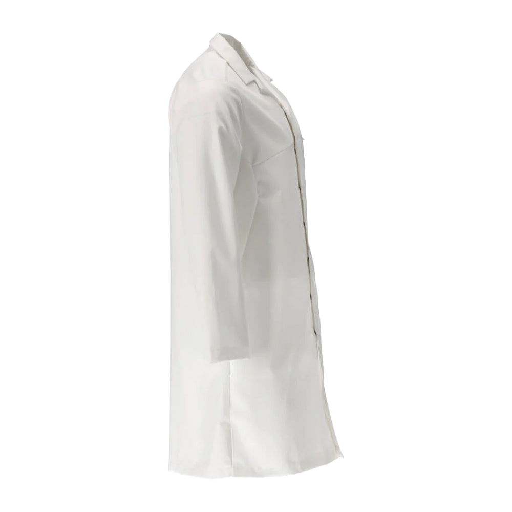 White - Back - Mascot Smock Food & Care Coat