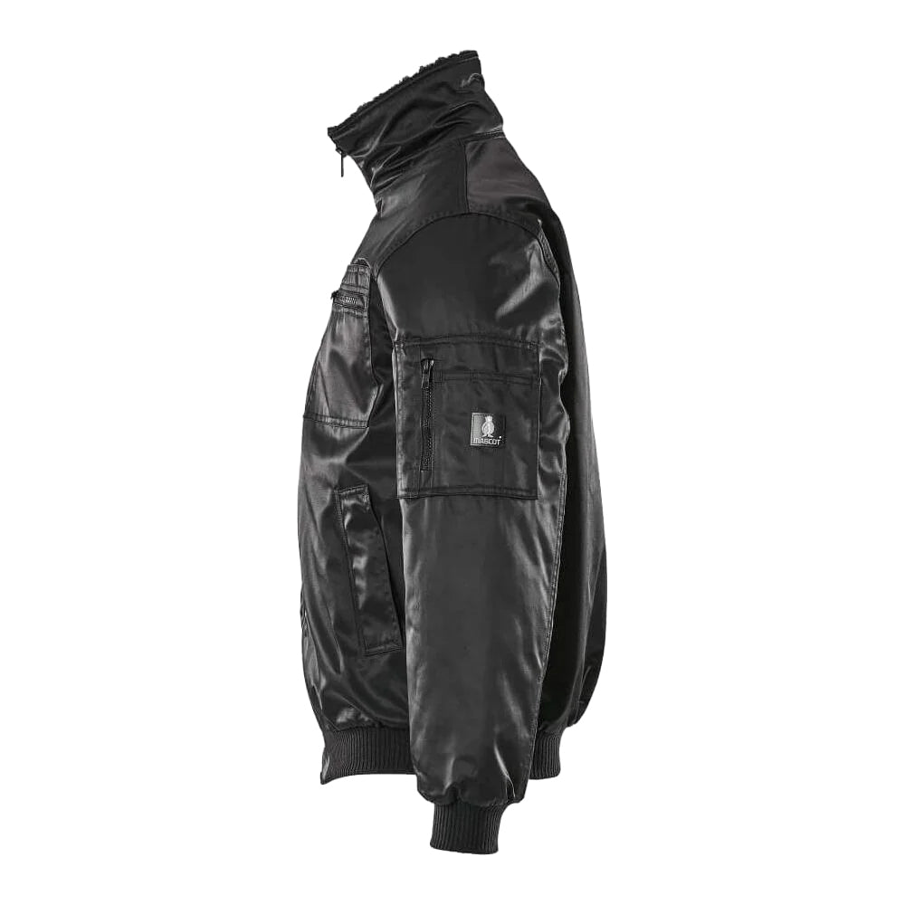 Black - Side - Mascot Mens Originals Alaska Pilot Jacket