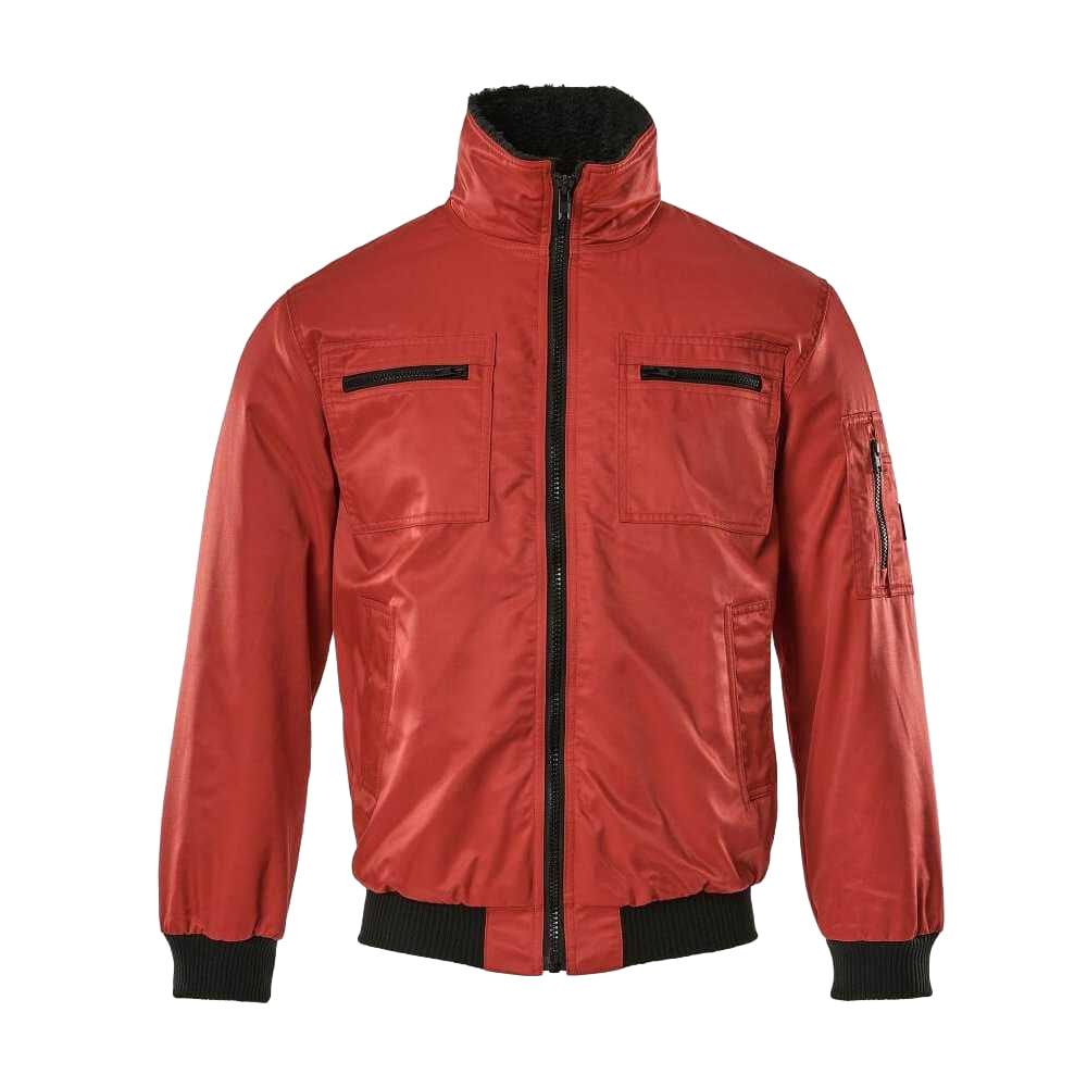 Red - Front - Mascot Mens Originals Alaska Pilot Jacket