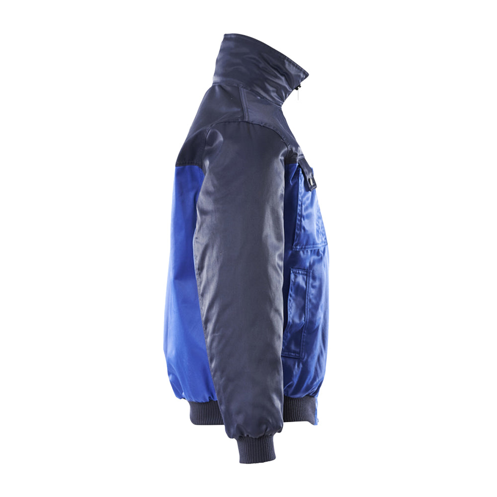 Royal Blue-Navy - Side - Mascot Mens Bolzano Pilot Jacket
