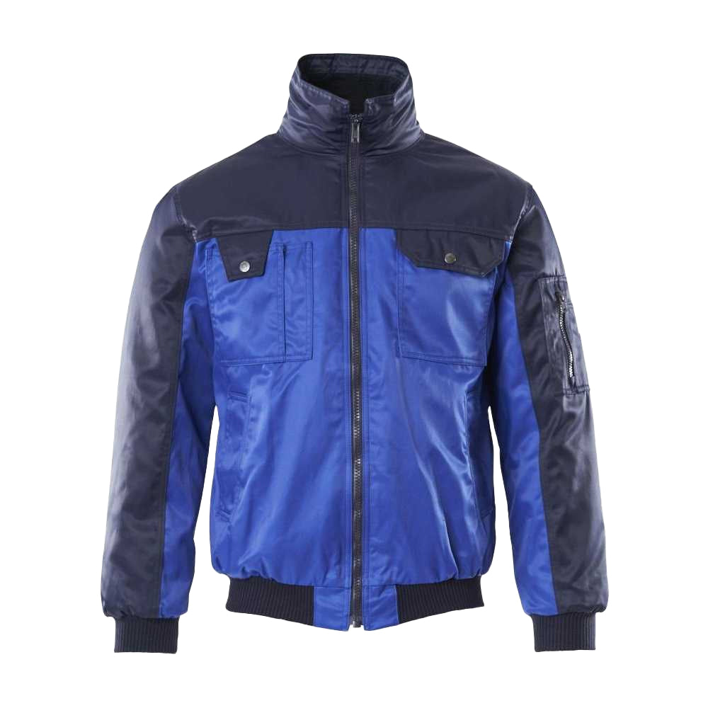 Royal Blue-Navy - Front - Mascot Mens Bolzano Pilot Jacket