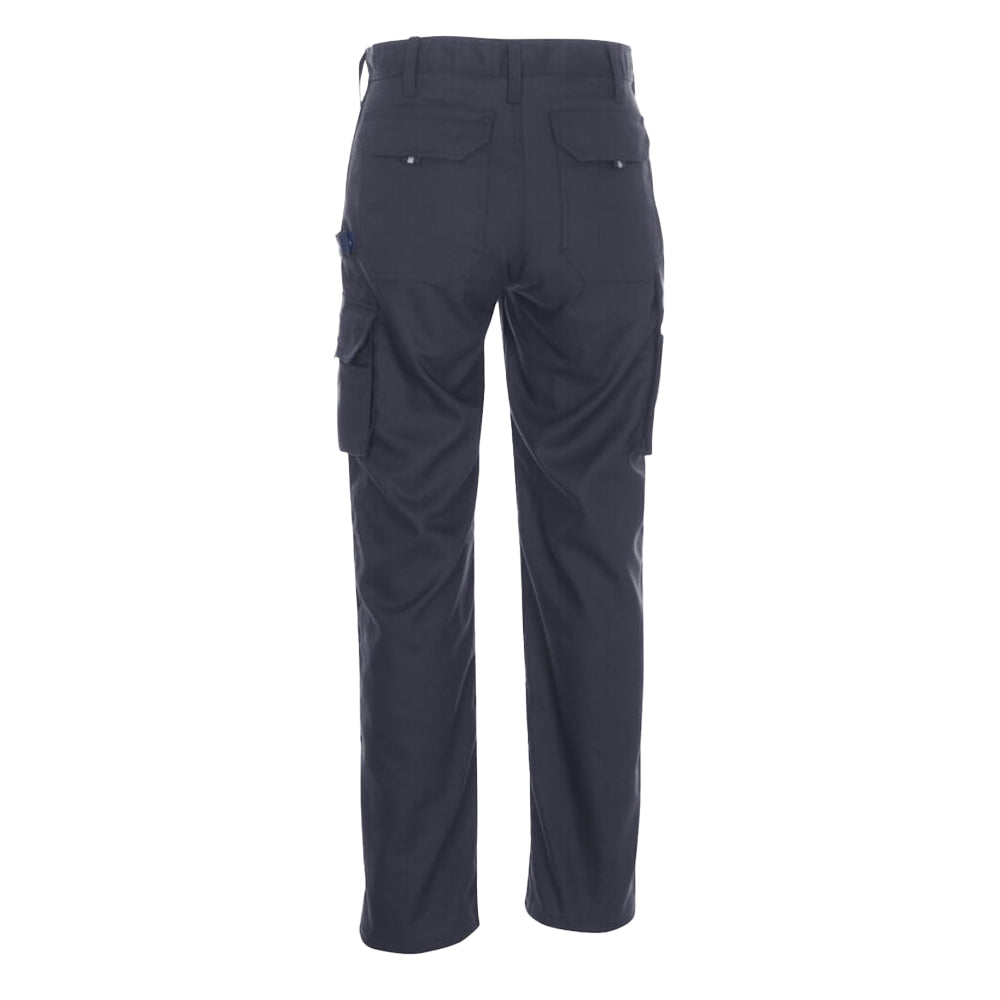 Navy - Back - Mascot Mens Hardwear Work Trousers