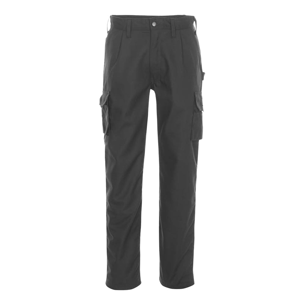 Black - Front - Mascot Mens Hardwear Work Trousers