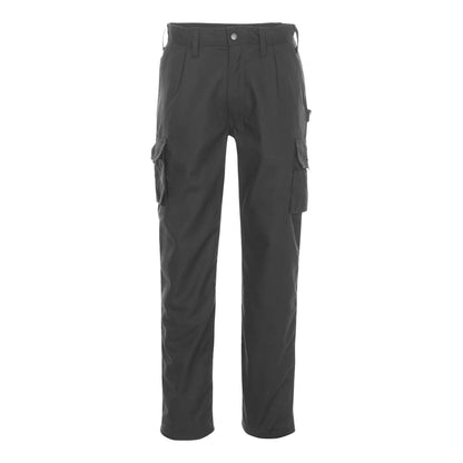 Black - Front - Mascot Mens Hardwear Work Trousers