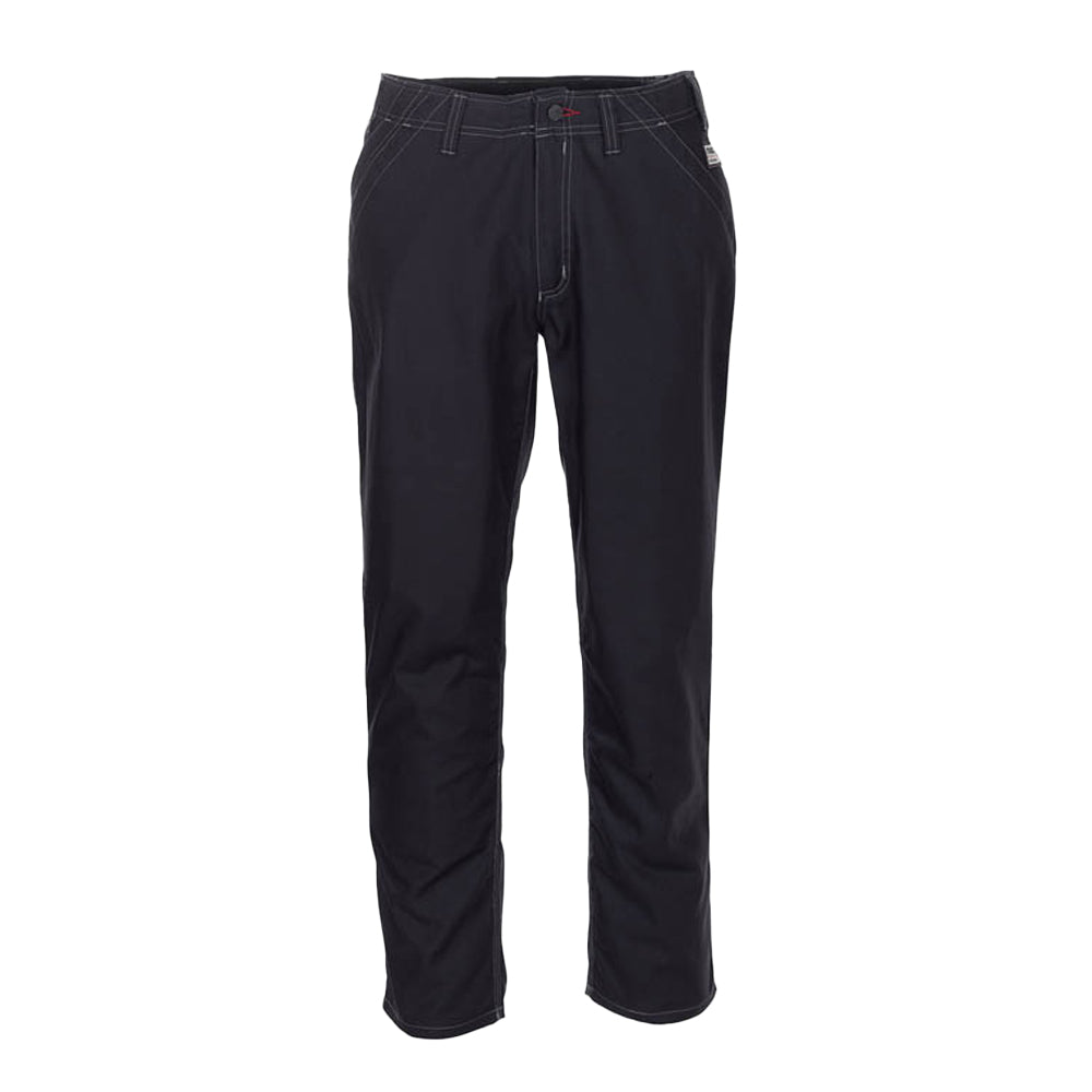 Black - Front - Mascot Mens Frontline Work Trousers