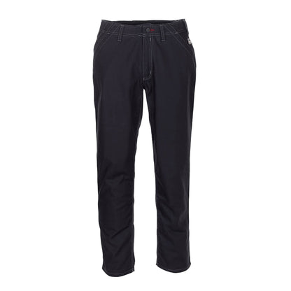 Black - Front - Mascot Mens Frontline Work Trousers
