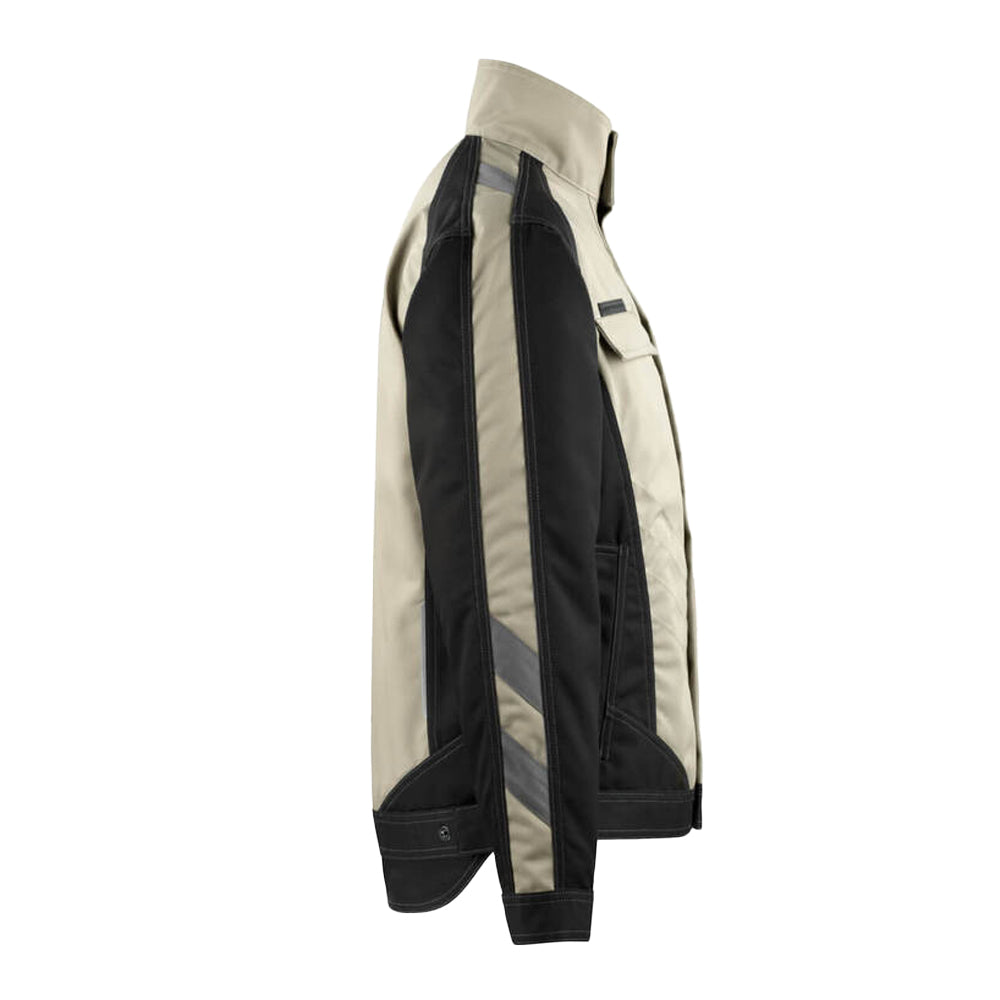 Light Khaki-Black - Side - Mascot Mens Unique Mainz Jacket